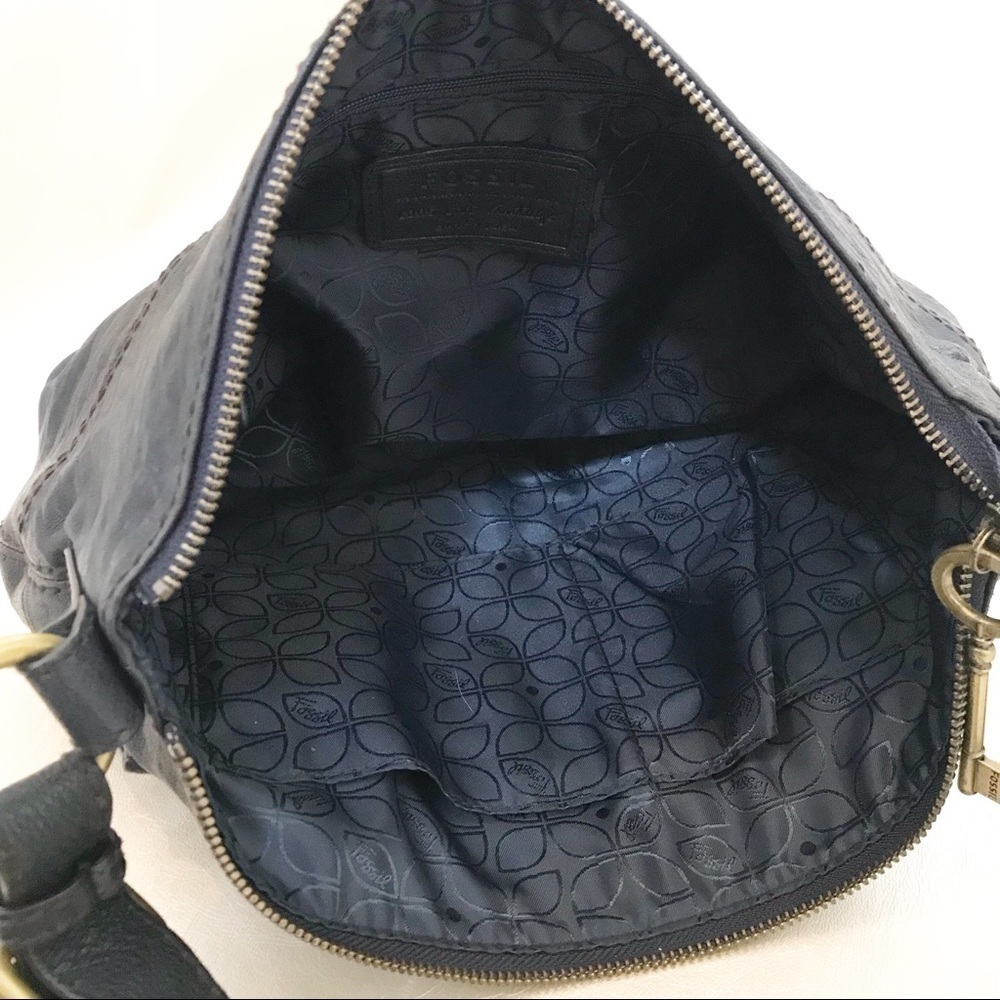 Fossil Long Live Vintage blue shoulder bag - Picture 6 of 11